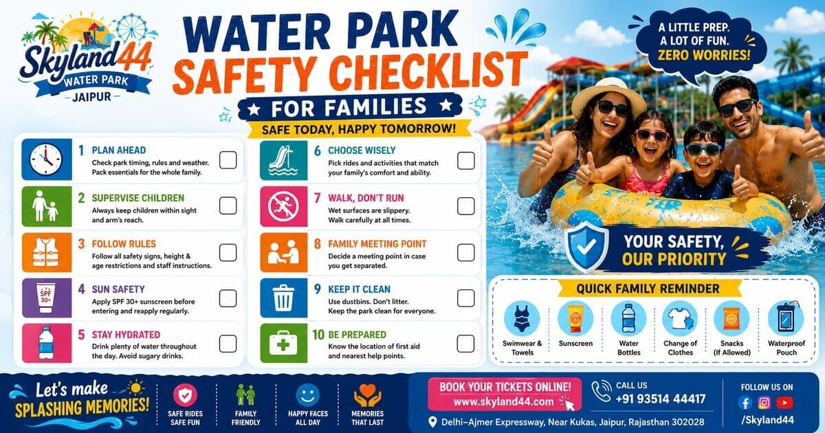 Water Park Safety Checklist for Families